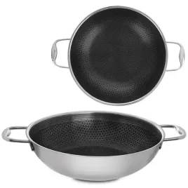 2x-patelnia-wok-z-uchwytami-stalowa-indukcja-nieprzywierajaca-orion-28-cm