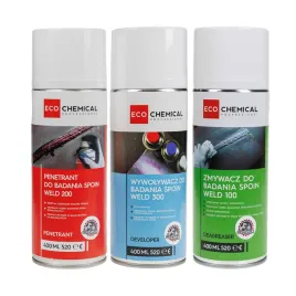 2x-zestaw-do-badania-spoin-weld-wywolywacz-penetrant-zmywacz-spray-3x-400ml