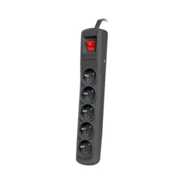 2x-listwa-zasilajaca-armac-r5-15m-5-gniazd-czarna