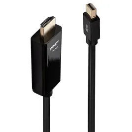 2x-kabel-adapter-lindy-mini-displayport-hdmi-10-2g-3m-czarny-4k-uhd-30hz