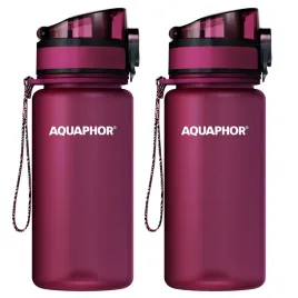butelka-filtrujaca-aquaphor-city-035l-mala-dla-dziecka-dwie-sztuki-bordowa