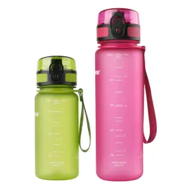 2x-butelka-z-wkladem-filtrujacym-aquaphor-city-350ml-zielona-i-500ml-rozowa