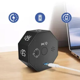 2x-pomodoro-timer-mini-obrotowy-zegar-cube-timer-grawitacji-flip-timer-le