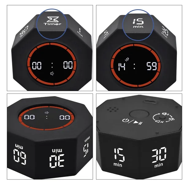 2x-pomodoro-timer-mini-obrotowy-zegar-cube-timer-grawitacji-flip-timer-le-kolor-czarny