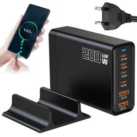 2x-stacja-ladowania-6w1-200w-4-usb-c-2-usb-a-gan-iii-szybka-ladowarka-czar