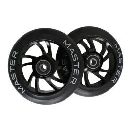 2x-kolka-do-hulajnogi-stunt-z-lozyskami-master-110-mm-czarne-zestaw