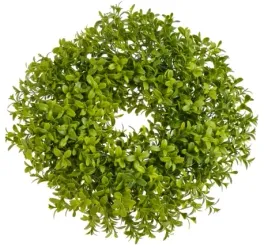 2x-dekoracyjny-wianek-bukszpan-stroik-zielony-do-aranzacji-srednica-34-cm
