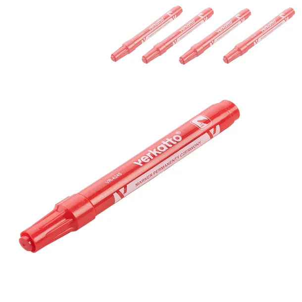 2x-marker-permanenty-czerwony-verkatto-marka-verkatto