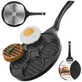 2x-patelnia-do-burgerow-jajek-granitowa-grillowa-4-otwory-orion-265-cm