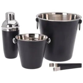 2x-zestaw-barowy-z-shakerem-stalowy-czarny-solidny-excellent-houseware-4-el