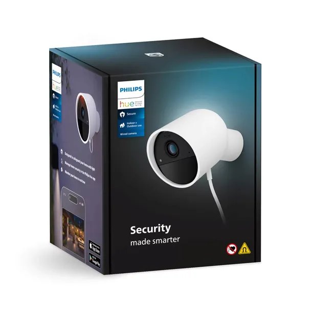 2x-kamera-philips-hue-secure-bialy-stan-nowy-waga-z-opakowaniem-0-71-kg