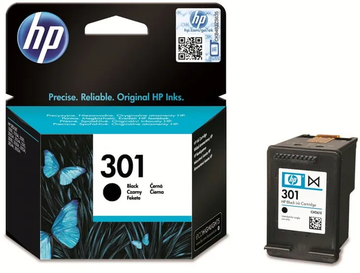 2x-tusz-hp-301-black-stan-nowy