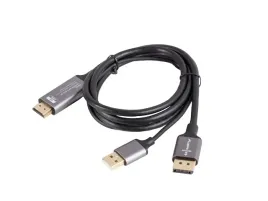 2x-kabel-adapter-lanberg-hdmi-m-displayport-m-18m-4k-czarny