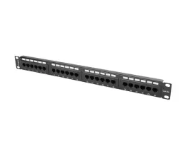 2x-patch-panel-lanberg-ppu5-1024-b-24-port-1u-kat-5e-czarny