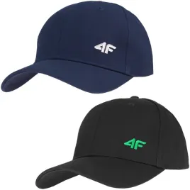 2x-czapka-z-daszkiem-meska-damska-4f-komplet-2szt-bejsbolowka-zestaw-zc12-s