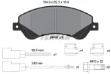 2x-bremsbelagsatz-textar-2448501-producent-czesci-textar