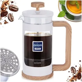 2x-zaparzacz-tlokowy-400-ml-orion-whiteline-french-press-szklo-tlok