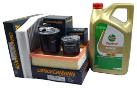 filtry-denckermann-5l-oleju-castrol-5w30-a-klasa-b-klasa-cla-160-180-cdi
