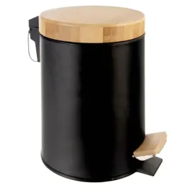 2x-kosz-na-smieci-metalowy-bambusowy-czarny-z-pedalem-wiadrem-lazienkowy-3l