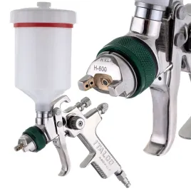 2x-pistolet-lakierniczy-italco-hvlp-1-3mm-precyzyjna-dysza-zbiornik-600ml