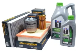 filtry-denckermann-6l-oleju-mobil-5w30-mb-a-w169-b-w245-160-180-200-cdi