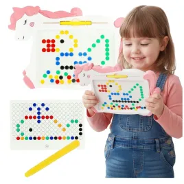 tablica-edukacyjna-tablica-magnetyczna-mozaika-dla-dzieci-magpad-jednorozec