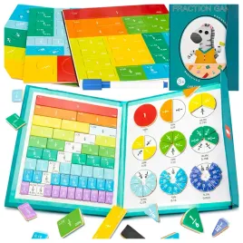 ulamki-ksiazeczka-montessori-matematyka-ukladanka-magnetyczna-wymazywalny