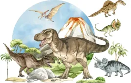 2x-duze-naklejki-na-sciane-dinozaury-kolo-zestaw-xl-naklejki-scienne-decoti