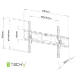 2x-uchwyt-scienny-techly-40-65-60kg-slim-standard-vesa-75-x-75-100-x-100-200-x-200-200-x-100-200-x-300-300-x-200-400-x-400-400-x-300-600-x-400