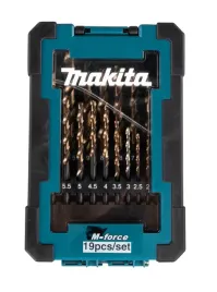 2x-zestaw-wiertel-do-metalu-hss-m-force-19-szt-wiertla-w-kasecie-1-10-mm