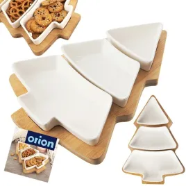 2x-miseczki-z-taca-na-przekaski-dipy-choinka-porcelanowe-biale-orion-28-cm