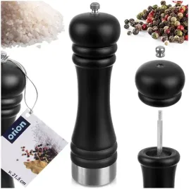 2x-mlynek-do-pieprzu-i-soli-drewniany-czarny-215-cm-regulacja-orion