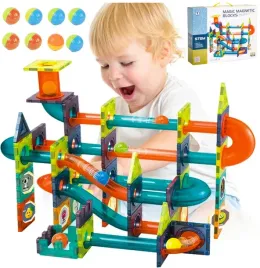 klocki-magnetyczne-konstrukcyjne-tor-kulkowy-96el-3d-magnetic-edukacyjne