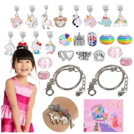 zestaw-do-robienia-bransoletek-charms-dla-dzieci-zawieszki-koraliki