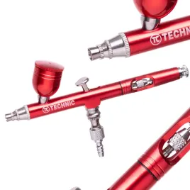 2x-aerograf-modelarski-z-dysza-03mm-b-130-double-action-red-mini-pistolet