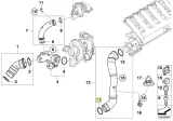 2x-oe-bmw-uszczelka-intercoolera-turbiny-e88-e92-e93-e84-e83-e53-1161779146-stan-nowy