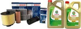 2x-bosch-zestaw-filtrow-olej-castrol-5w30-9l-audi-a6-c6-04-3-0-tdi-bmk-225