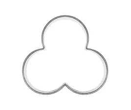 mini-foremka-trojlistek-14-cm-kwiatuszek