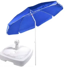 2x-parasol-plazowy-skladany-podrozny-ogrodowy-lamany-wbijany-zielony-uv-180