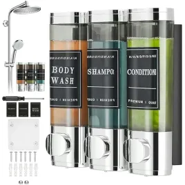 2x-dozownik-mydla-scienny-do-hotelu-biura-i-centrum-handlowego-300ml
