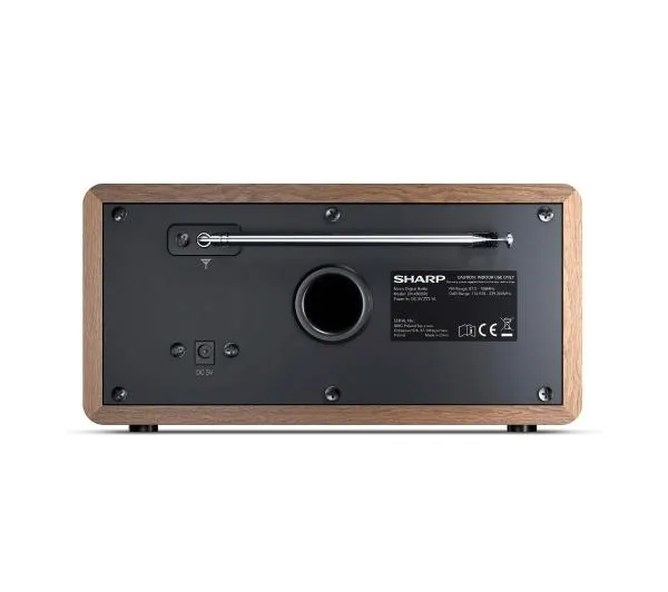 2x-radio-sharp-dr-450-brazowy-stan-nowy