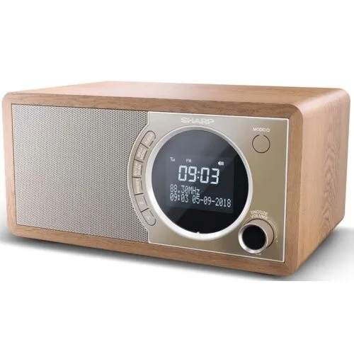 2x-radio-sharp-dr-450-brazowy-glebokosc-produktu-11-7-cm