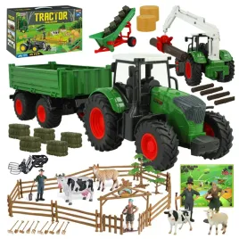 farma-zagroda-zwierzeta-traktor-przyczepa-figurki-maszyny-rolnicze-zagroda