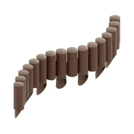 2x-palisada-ogrodowa-255cm-23m-brazowa-plotek-border-obrzeze