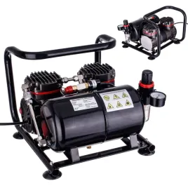 2x-kompresor-do-aerografu-dwutlokowy-6-bar-butla-3l-reduktor-filtr-250w