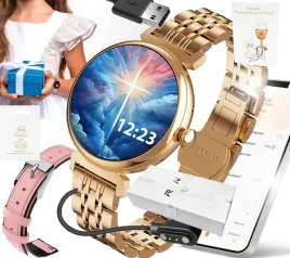 zegarek-na-komunie-na-mala-raczke-smartwatch-polaczenia-smart-watch-pasek