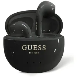 sluchawki-tws-guess-glossy-effect-egg-shape-printed-classic-logo-czarne