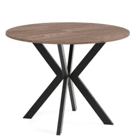 stol-rozkladany-okragly-evo-100-138-nogi-metal-czarne-blat-orzech-wloski