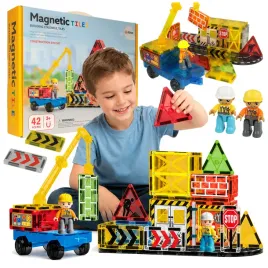 klocki-magnetyczne-konstrukcyjne-3d-kreatywne-dla-dzieci-42-el-plac-budowy