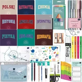 wyprawka-szkolna-zeszyty-interdruk-tematyczne-kredki-nozyczki-dlugopis-xxl